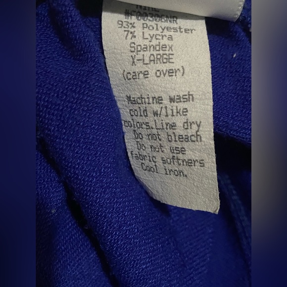 Vintage NIKE INTERNATIONAL ' Blue Windpants Sweatpants - Picture 4 of 4